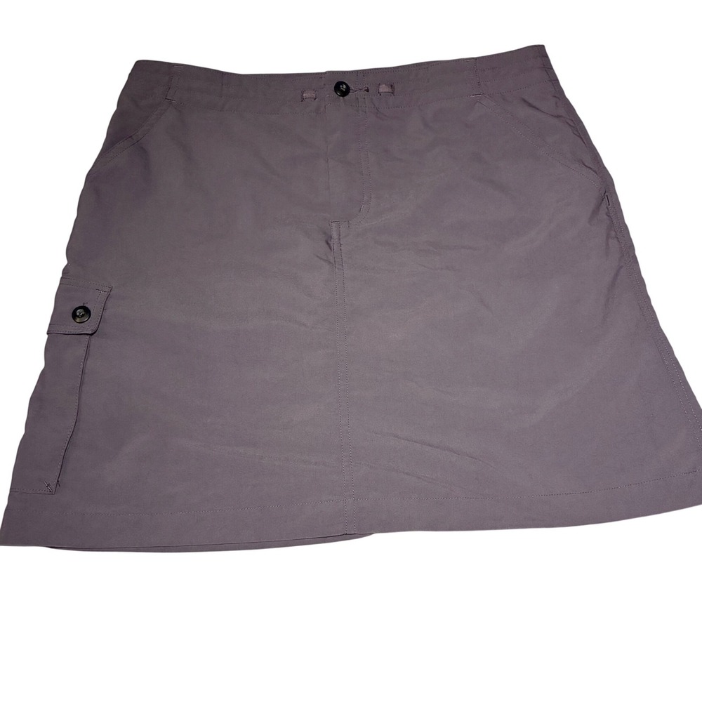 Patagonia Women's Cargo Skirt Size 8 Outdoor Hiking Utility‎ Taupe Gray